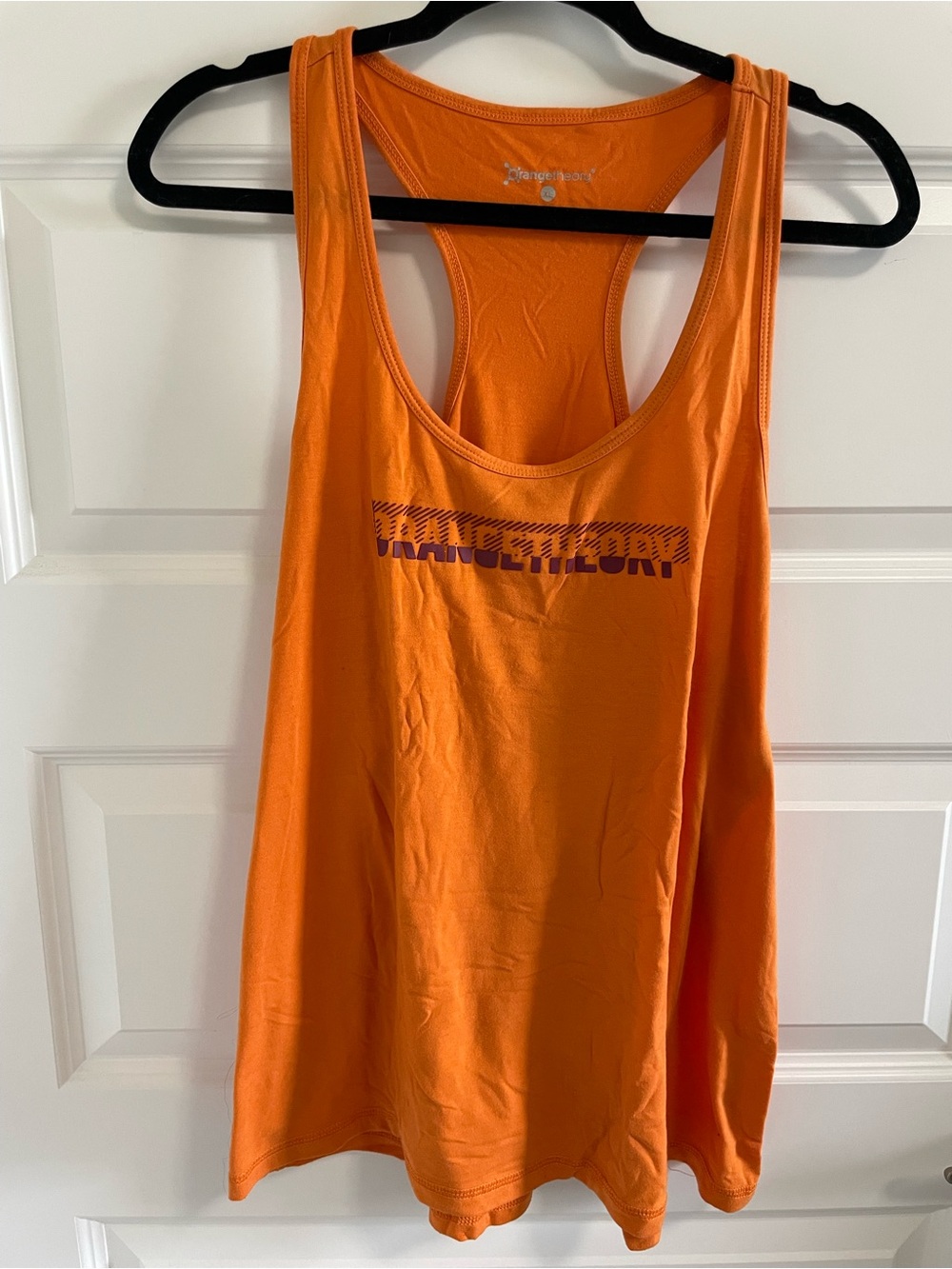 Orangetheory Orange Racerback Logo Tank